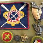 Sequim Gazette photo by Matthew Nash/ Lifeguarding was one of Rick Godfreys favorite memories as a Boy Scout. He earned his BSA Lifeguarding certification and his house had a pool where many local scouts learned to swim.