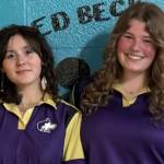 Photo courtesy Randy Perry/ Victoria Nava and Skylar Krzyworz will compete in the 1A/2A state bowling championship on Feb. 7 in Tukwila. The pair qualified at districts in Lakewood on Feb. 1.