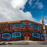 Photo courtesy of Dave Shreffler| The Heiltsuk Nation "Big House" at Bella Bella.