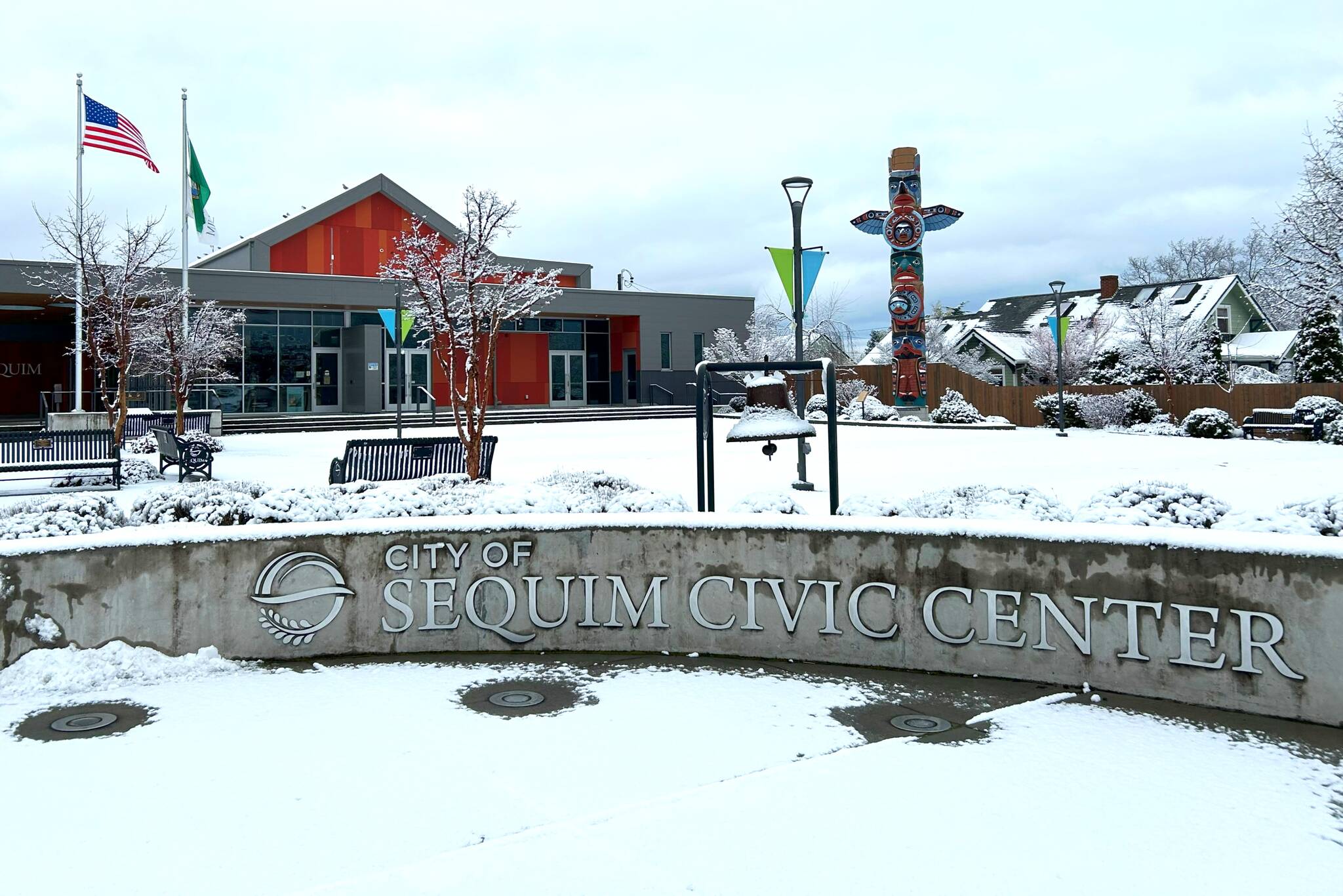Sequim Gazette photo by Matthew Nash
City of Sequim staff plan to send a proposal to the state this month to potentially fund sewer and water lift stations on West Sequim Bay Road using new developments property taxes through a Tax Increment Area by Sequim Bay in a 363-acre area. It would require the city proving to the state that developments wouldnt happen in that area without the stations. The city council would also have to approve it.