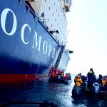 Photos by Leslie Saxon West
The ship used Zodiacs to transport the Wests and other passengers from the ship to remote areas where they could do some hiking.