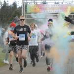 Sequim Gazette photo by Michael Dashiell 
The Sequim Sunshine Festivals Sun Fun Color Run, seen here in 2024, returns to Carrie Blake Community Park at 11 a.m. March 8.