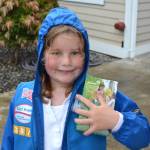 Photo courtesy of Heidi Krzyworz
As a kindergartener, Skylar Krzyworz sold 118 boxes of Girl Scout cookies and the next year her total jumped up to 1,003 boxes sold.