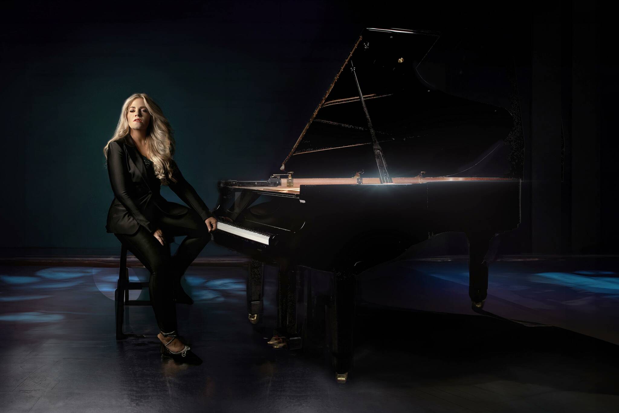 Photo by Ali Mohsenian/ Jennifer Thomas of Sequim will play her first full show since 2019 on the Olympic Peninsula on May 10 at Field Arts & Events Hall. Shell feature string players, surround sound effects, and more, plus an additional ticketed meet-and-greet afterward. Find tickets at https://fieldhallevents.org/tickets.