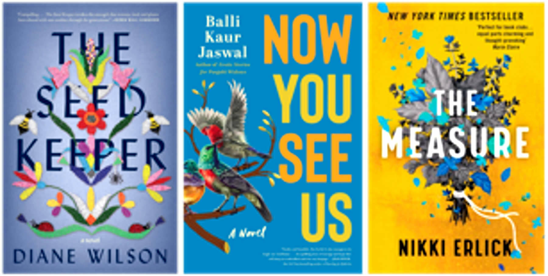 Books for NOLS April discussion groups.