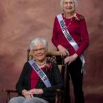 Photo by Keith Ross, Keiths Frame of Mind/ Sisters Betty Ellis Kettel, sitting, and Janet Ellis Duncan are two of the four Honored Pioneers for the Sequim Irrigation Festival.