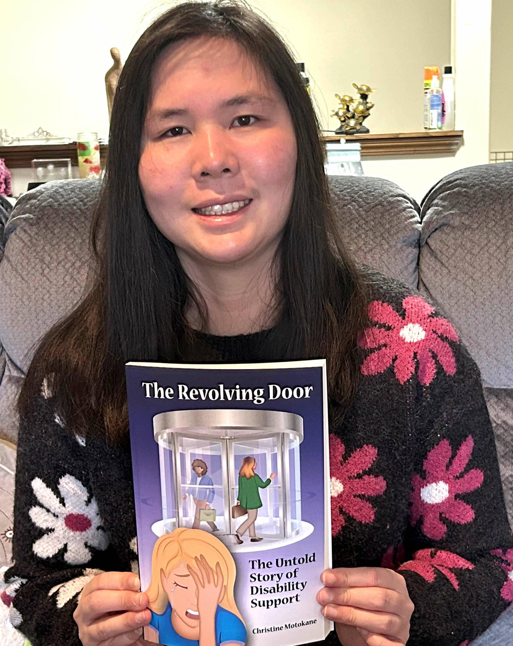 Photo by Helen Motokane| Author Christine Motokane of Sequim.