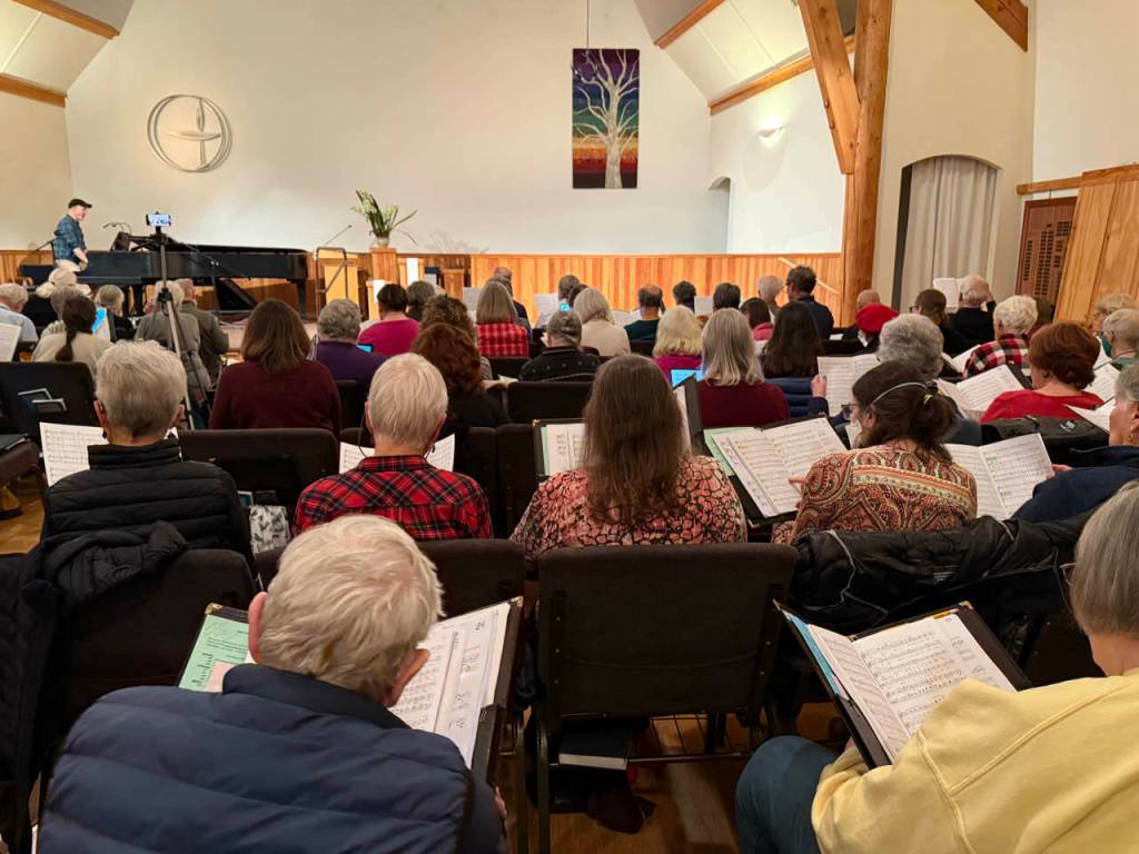 The Community Chorus of Port Townsend and East Jefferson County will perform three concerts this weekend. One of them will be at 2 p.m. Saturday at Trinity Methodist Church, 100 S. Blake Ave. in Sequim. There is a suggested donation of $15 per person.