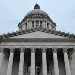Washington state capitol building in Olympia.