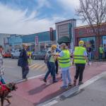 Sequim Gazette photo by Emily Matthiessen/ According to a clicker count by volunteers with Sequim Indivisible, 1298 people turned out by 11:45 a.m., with nearly 1400 people counted by 2:00 p.m. during Sequim's version of the "Hands Off " protests held across the nation and in other countries on Saturday. The protest was peaceful and orderly, according to police, organizers and protesters and featured a range of protest signs.