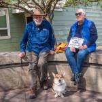 Sequim Gazette photo by Emily Matthiessen/ According to a clicker count by volunteers with Sequim Indivisible, 1298 people turned out by 11:45 a.m., with nearly 1400 people counted by 2:00 p.m. during Sequim's version of the "Hands Off " protests held across the nation and in other countries on Saturday. The protest was peaceful and orderly, according to police, organizers and protesters and featured a range of protest signs.