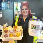 Photo courtesy Alefa Eserjosé, Sequim McDonalds/
On April 23, more than $5,200 was raised at Sequim McDonalds for the family of 13-year-old Colton Dufour to help pay for medical expenses after he was struck on March 31 by a car in a hit-and-run incident. All proceeds of food sales from two hours of the dinner shift went to Dufour, organizers said.