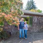 Sequim Gazette photoS by Emily Matthiessen
Cassandra Cockrill and husband Jeff turned half their home into a separate event space, complete with kitchen and bathroom, for locals to host free activities and events.