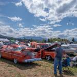 Sequim Gazette photo by Emily Matthiessen/ A large gathering of car aficionados came together for the Irrigation Festivals Car Show on Saturday.