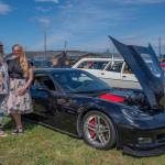 Sequim Gazette photo by Emily Matthiessen/ Jeffrey and Amanda Gerhard took Jeffreys 2007 Z06 Chevrolet Corvette to the Irrigation Festival Car Show for the first time this year. Jeffrey said he has owned this, his dream car for a year.