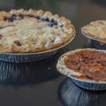 Sequim Gazette photo by Emily Matthiessen/ Donuts, Cakes and More Bakery in Sequim features a variety of pies.