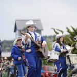 Sequim Gazette photo by Matthew Nash/ Chimacum Marching Band joined the Sequim Irrigation Festivals Grand Parade on May 10 and earned second place.
