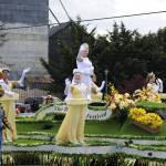 Sequim Gazette photo by Matthew Nash/ For its float in the Irrigation Festivals Grand Parade, The Daffodil Festival won the Mayors Award on May 10.