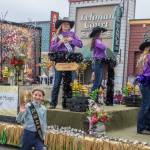 Sequim Gazette photo by Emily Matthiessen/ The Clallam County Fair royalty float won the Presidents Award at the Sequim Irrigation Festivals Grand Parade on May 10.