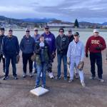 Photo by Patrick Slattery
Weather permitting, The Grey Wolves co-ed Sequim softball league for seniors plays every Tuesday and Thursday in Carrie Blake Community Park. Last winter, they even played in 34 degree weather.