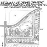 Image courtesy City of Sequim/ Due to a wetland on the property, Habitat for Humanity of Clallam Countys Sequim Avenue Development housing project was reduced to 45 townhomes off South Sequim Avenue. Its approval is pending a decision from the City of Sequims hearing examiner.