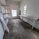 Photo courtesy of Talia Landau / A before shot of the side room and future location of washing stations at Little Shop of Hairdos.