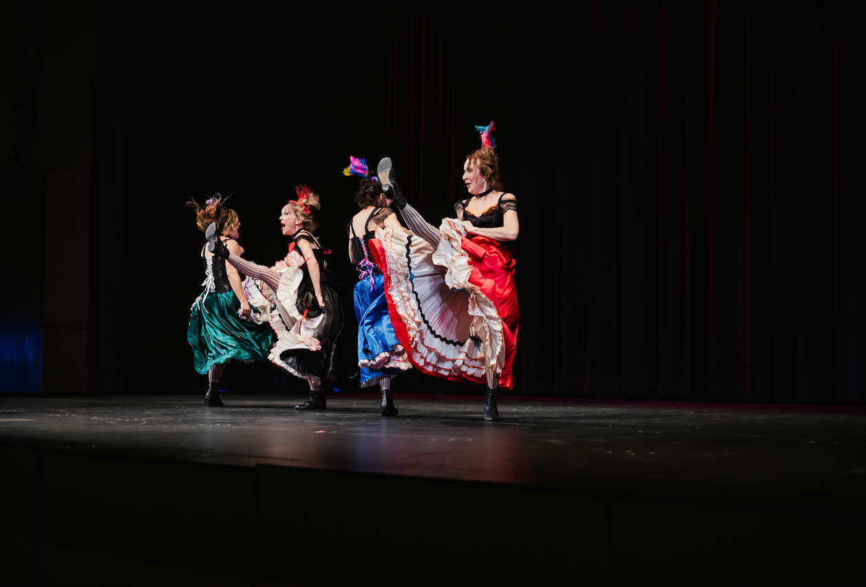 Photo courtesy of OMC Foundation/ The OMC Foundations Hog Wild Goes to Moulin Rouge fundraiser held Saturday, June 28, at Field Arts & Events Hall raised $86,500 for Olympic Medical Center Childrens Clinic and the OMC Healthcare Scholarship Fund.