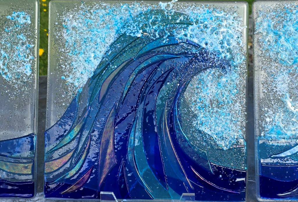 Photo courtesy of Renne Emiko Brock/ Cliff Break by artist Sheri Whetsine.