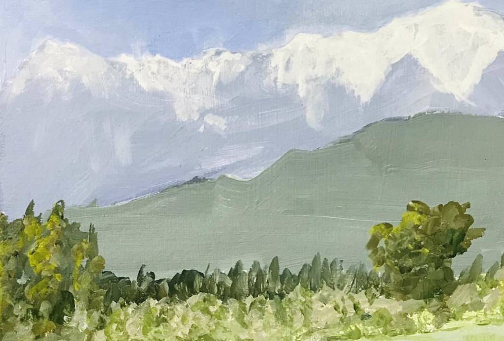 Photo courtesy of Renne Emiko Brock/ Artist Mary Franchinis From Rain Shadow Lavender.