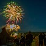 Sequim Gazette photo by Emily Matthiessen/ Independence Day celebrations in Sequim close out with the fireworks show.
