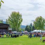 Sequim Gazette photo by Emily Matthiessen/ In Sequim on Friday the weather was mild and breezy during the Independence Day celebration at Carrie Blake Community Park.