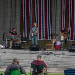 Sequim Gazette photo by Emily Matthiessen/ Mike VanWinkle and Nancy Koch dance to the tunes of Casey Freedom and band during Sequim Citys Independence Day celebration at the James Center Bandshell in Carrie Blake Park on Friday.
