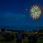 Sequim Gazette photo by Emily Matthiessen/ Independence Day celebrations in Sequim close out with the fireworks show.