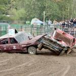 Olympic Peninsula News Group file photo
County commissioners approved expanding beer garden hours for the demolition derby at the Clallam County Fair on Sunday, Aug. 17. The beer garden will be open one hour before and one hour after the derby.
