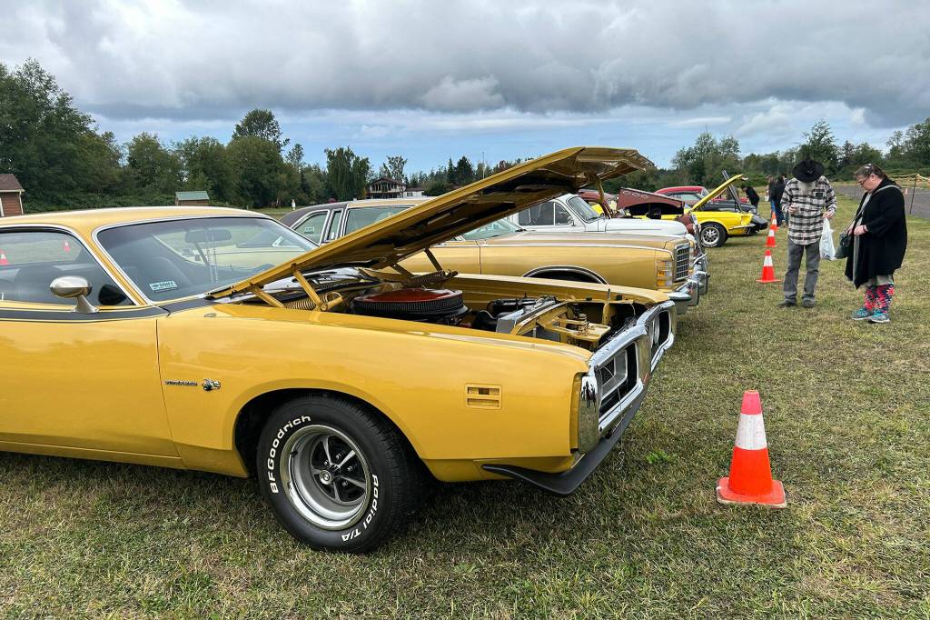 Sequim Gazette file photo by Matthew Nash
Any make and model of vehicle is able to participate in the Olympic Peninsula Air Affaire and Sequim Valley Fly-Ins Show and Shine for $5 a vehicle on Aug. 30. Entry begins at 8:15 a.m. with the show starting at 9 a.m.
