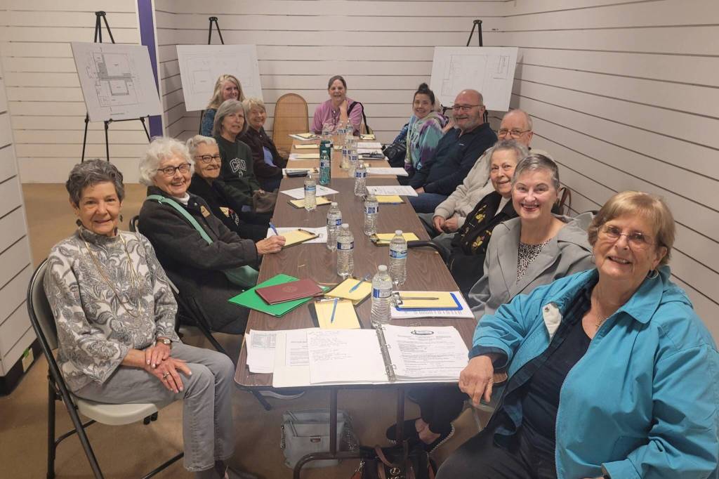 Photo courtesy of Shipley Center/ Shipley Center board members held their first board meeting in October 2024 in the former JCPenney store. They unanimously agreed to purchase the space in June 2024, and demolition was recently completed and staff are planning to submit a building permit this month.