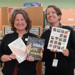 Photo courtesy of North Olympic Library System
Sequim Branch librarians Corrina Desmarais and Charlotte McGrew recommend books and other resources for learning that are available for free with a library card.