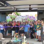 Photo by Time Catcher Photography
Ambassadors and officials with the Sequim-Dungeness Valley Chamber of Commerce joined members of the 7 Cedars Hotel & Casino team on Friday, Aug. 22 for the Grand Opening of 7 Cedars Prince Pavilion, a venue space on the hotels west side. The patio has an operable ceiling and operable walls, so it can be completely open or completely enclosed. The space is available for special events and has a bar and stage area.