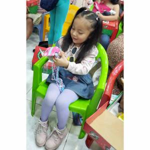 Photo courtesy of Samaritans Purse/Operation Christmas Child A little girl in Quito, Ecuador enjoys one of the shoe box toys she received from Operation Christmas Child. Locals can learn how to assist in the global initiative at an Open House scheduled for Saturday, Sept. 13 at Eastern Hills Community Church in Carlsborg.