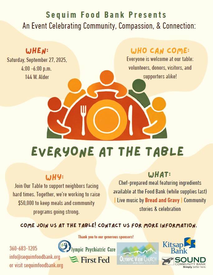 Image courtesy Sequim Food Bank