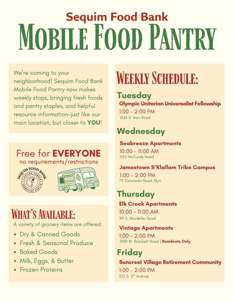 Photo courtesy Sequim Food Bank/