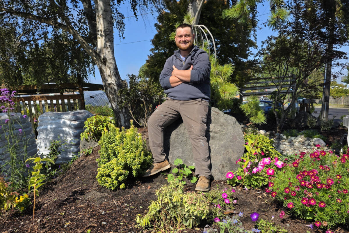 Stew Cockburn, from New Dungeness Nursery in Sequim. A Certified Professional Horticulturist, Cockburn offers a detailed plant design service for area homeowners.