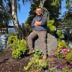 Stew Cockburn, from New Dungeness Nursery in Sequim. A Certified Professional Horticulturist, Cockburn offers a detailed plant design service for area homeowners.