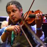 Photo by Diane Urbani de la Paz
Violinist Tyrone Beatty of Sequim will join more than 80 fellow musicians in the Port Angeles Symphonys Family Concert this Saturday.