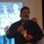 Sequim Gazette photo by Matthew Nash/ JD Patterson, speaking for the 1988 boys basketball team, said, it was such a dream and such an honor to play for this community that supported us all that time, and it was, I mean, it was a dream season, and thank you to the Sequim community for supporting all of us.