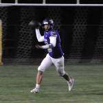 Sequim Gazette photo by Matthew Nash
Sequim quarterback Kaden Miller looks to pass during the Homecoming game on Oct. 3 for the Wolves.
