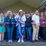 Photo by Keiths Frame of Mind/
Chamber members and representatives cut the ribbon for the 17th Annual Business Showcase, held at Sunland Golf Club on Tuesday, Oct. 7.