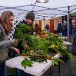 Photo courtesy of Dungeness River Nature Center
Visitors to the Dungeness River Nature Centers Holiday Nature Mart this Saturday and Sunday can make wreaths and arrangements with local cuttings.