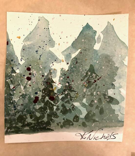 Image courtesy Kathy Nichols/
Pondicherri, 121 E. Washington St., hosts artist Kathy Nichols greeting cards and prints among other things during the First Friday Art Walk from 4:30-7 p.m.