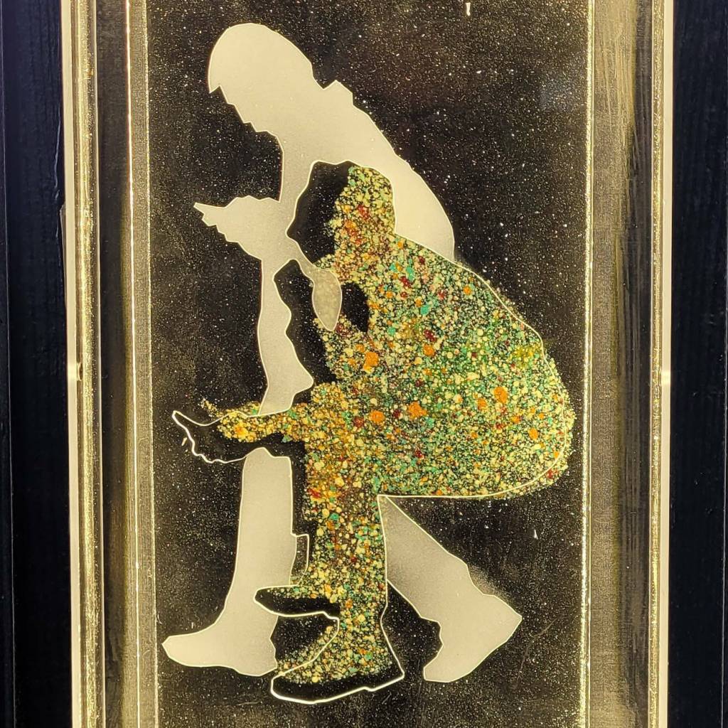 Photo courtesy Renne Emiko Brock/ Artist Ross Brown will open his studio for the 2025 Strait from the Artists Studio Tour.